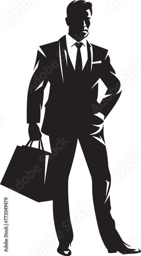 Prosperity Percy Vector Logo of a Moneybag Toting Character Dollar Dave Cartoon Rich Person Holding a Money Bag Graphic Design