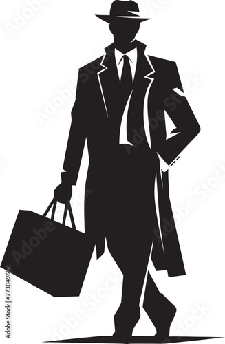 Goldmine Gloria Cartoon Rich Person with Money Bag Emblem Prosperity Percy Vector Logo of a Moneybag Toting Character