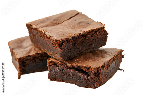 Brownies Image isolated on transparent background