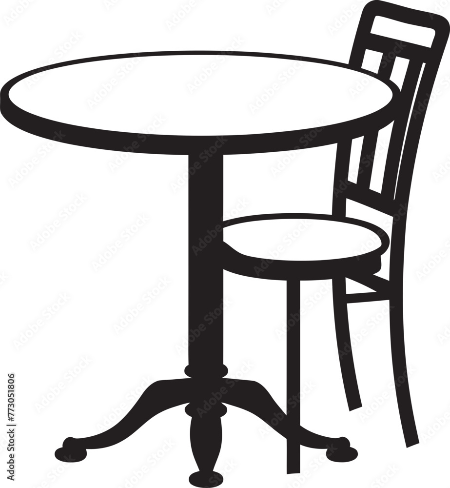 Cappuccino Comfort Vector Logo of Coffee Table and Chair Arrangement Roast Retreat Contemporary Coffee Set Emblem Design Cappuccino Comfort Vector Logo of Coffee Table and Chair Arrangement Roast Retreat Contemporary Coffee Set Emblem Design