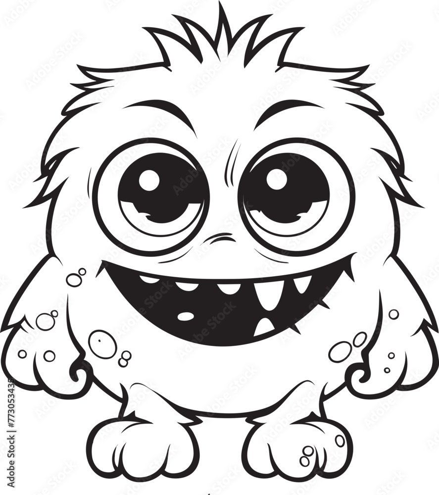 Spooky Sweets Vector Logo Design of Adorable Monster Icons Monstrous Mischief Coloring Pages Featuring Creepy and Cute Monsters Spooky Sweets Vector Logo Design of Adorable Monster Icons Monstrous Mischief Coloring Pages Featuring Creepy and Cute Monsters