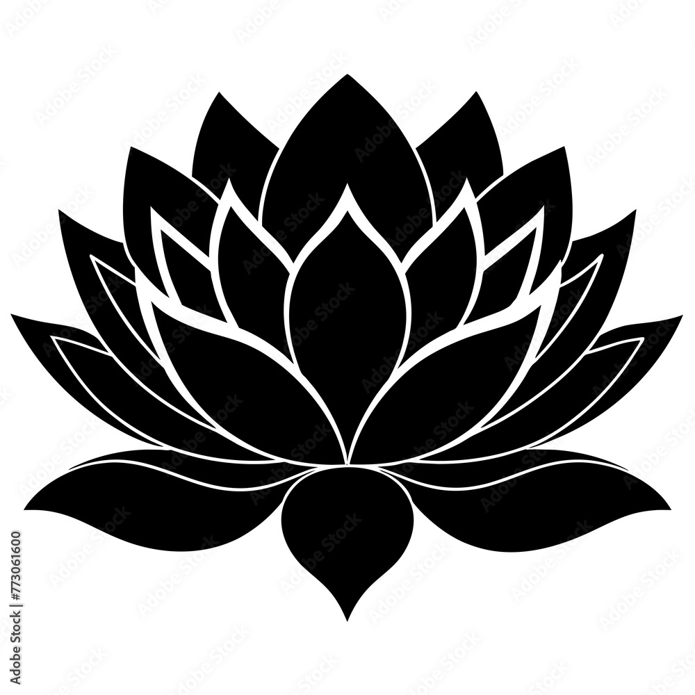 Lotus Flower Vector Art Enhance Your Designs with Stunning Graphics