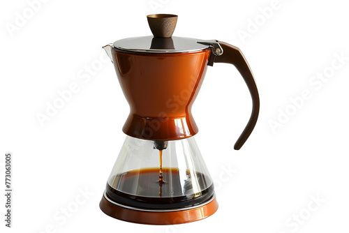 Drip Coffee Maker isolated on transparent background