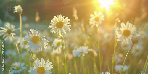 Sunny Daisy Field A Blossoming Ode to Spring s Vibrant Beauty Generative AI