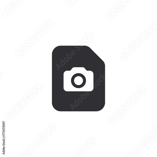 Photo file. Camera icon. Video file. Media sign. Document icon. Download photo. Computer file. Video format. Multimedia. Presentation. Photography symbol. Snapshot. Office document. Photo salon. 