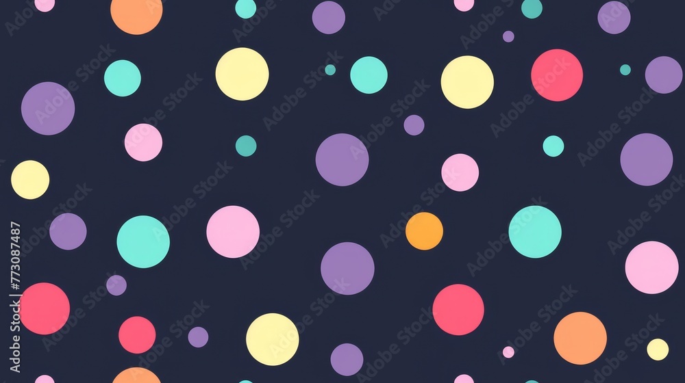 Polka dots, small, , Seamless pattern, futuristic background