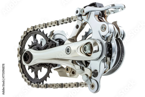 Derailleur for Gear Shifting isolated on transparent background
