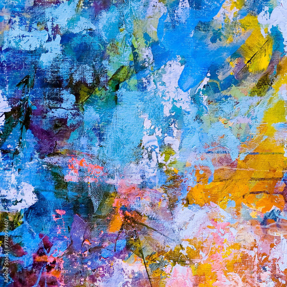 Background design of acrylic painting , rich texture. Modern art oil painting. Hand drawn brush stroke. Abstract contemporary art for background. Acrylic painting for posters, web design or print Background design of acrylic painting , rich texture. Modern art oil painting. Hand drawn brush stroke. Abstract contemporary art for background. Acrylic painting for posters, web design or print