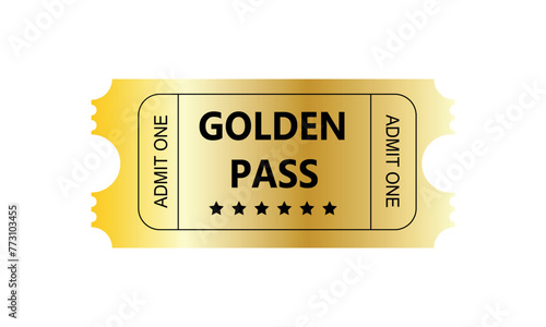 admit one ticket