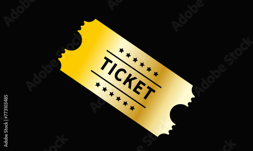 Golden Ticket Icon