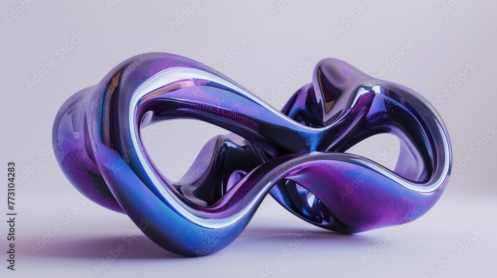 Abstract floating shape made of liquid metal. Holographic rainbow object material for graphic design. Abstract floating shape made of liquid metal. Holographic rainbow object material for graphic design.