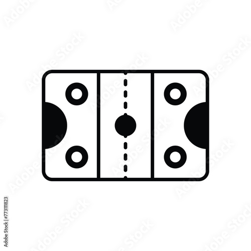 Air Hockey vector icon
