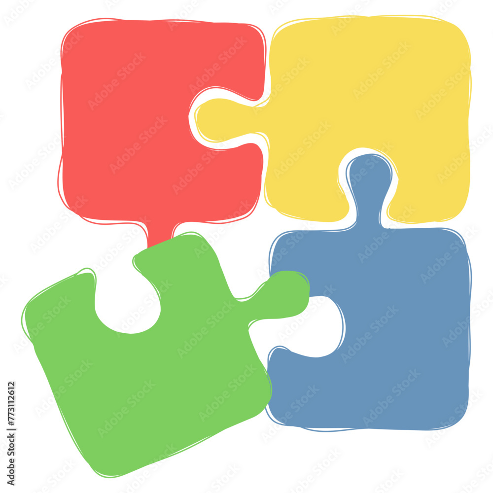 Puzzle Cute Element Puzzle Cute Element