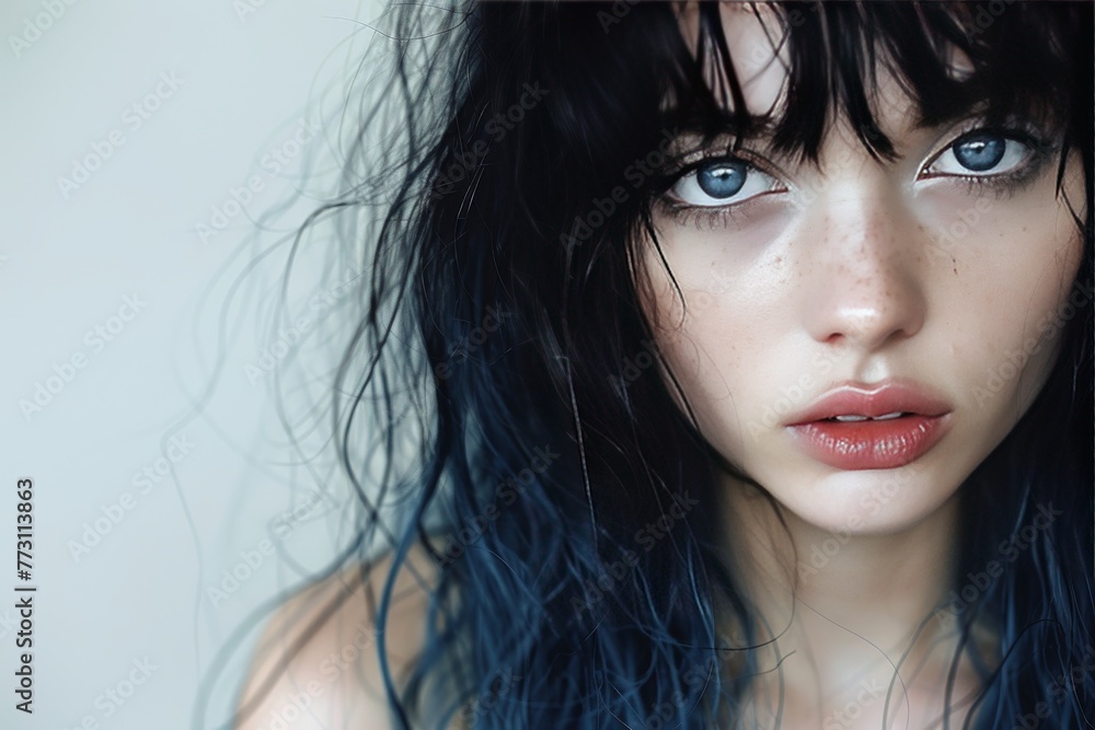 Naklejka premium Oceanic Tresses