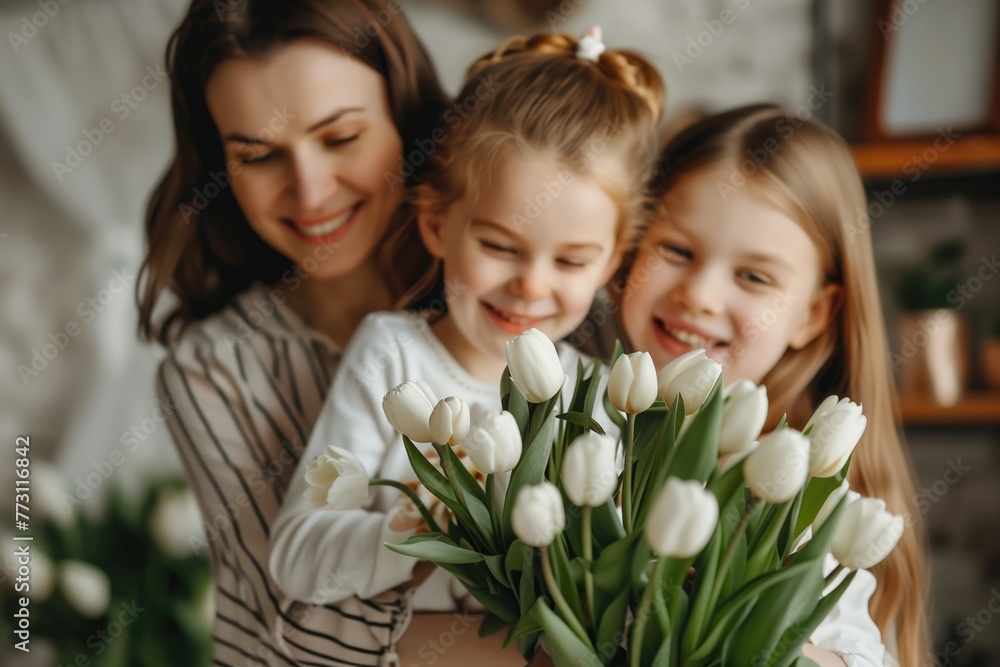 Mother and her family's kid happy moment Mother and her family's kid happy moment