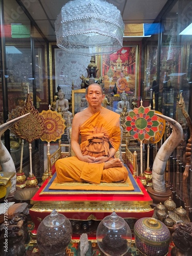 buddha statue at temple,Watthungsetthi,tatue of buddha, thai temple, temple , thai, thai buddha, Luang por nen photo