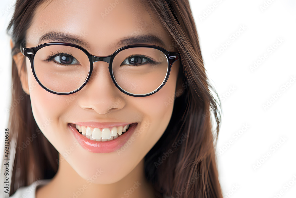 Variation
3d
Closeup portrait of smiling beautiful Asian woman wearing glasses isolated on white background,
Variation
3d
Closeup portrait of smiling beautiful Asian woman wearing glasses isolated on white background,
