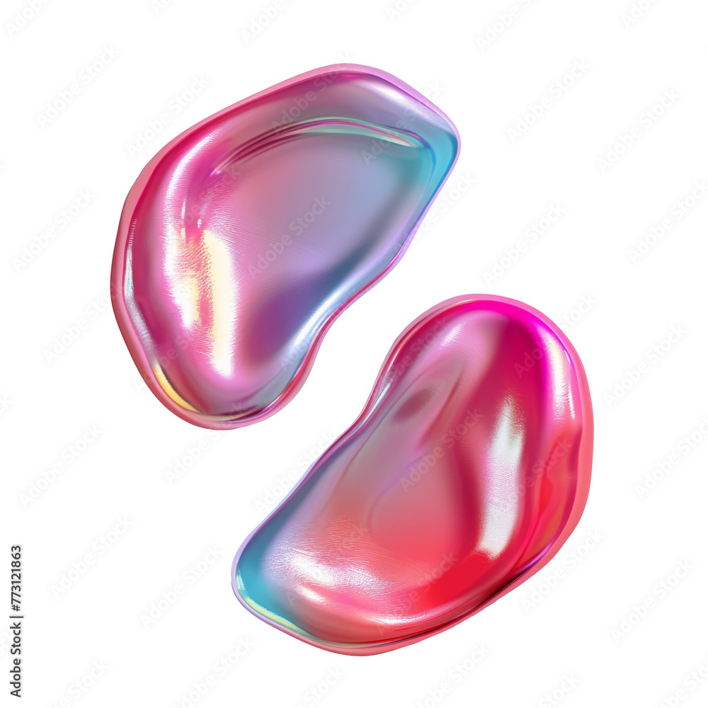shape liquid iridescent elements for design shape liquid iridescent elements for design