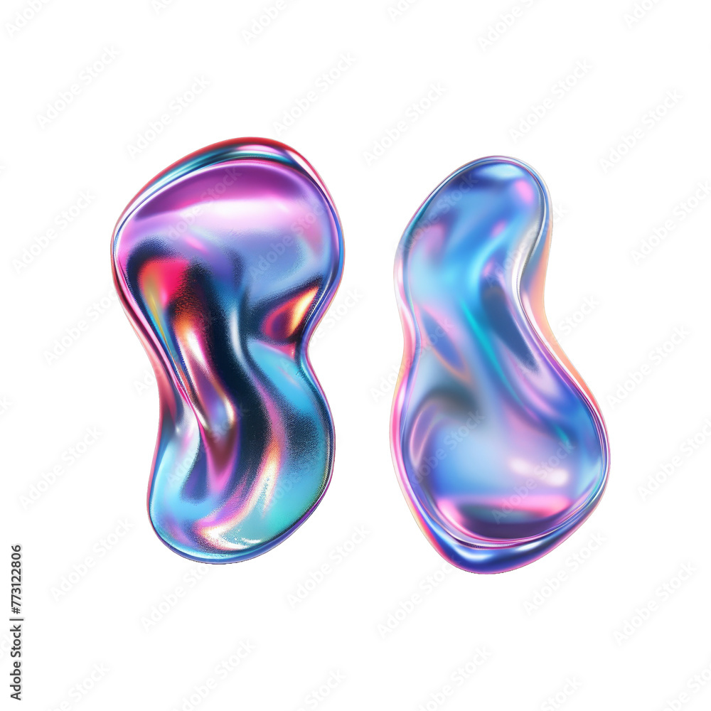 shape liquid iridescent elements for design shape liquid iridescent elements for design