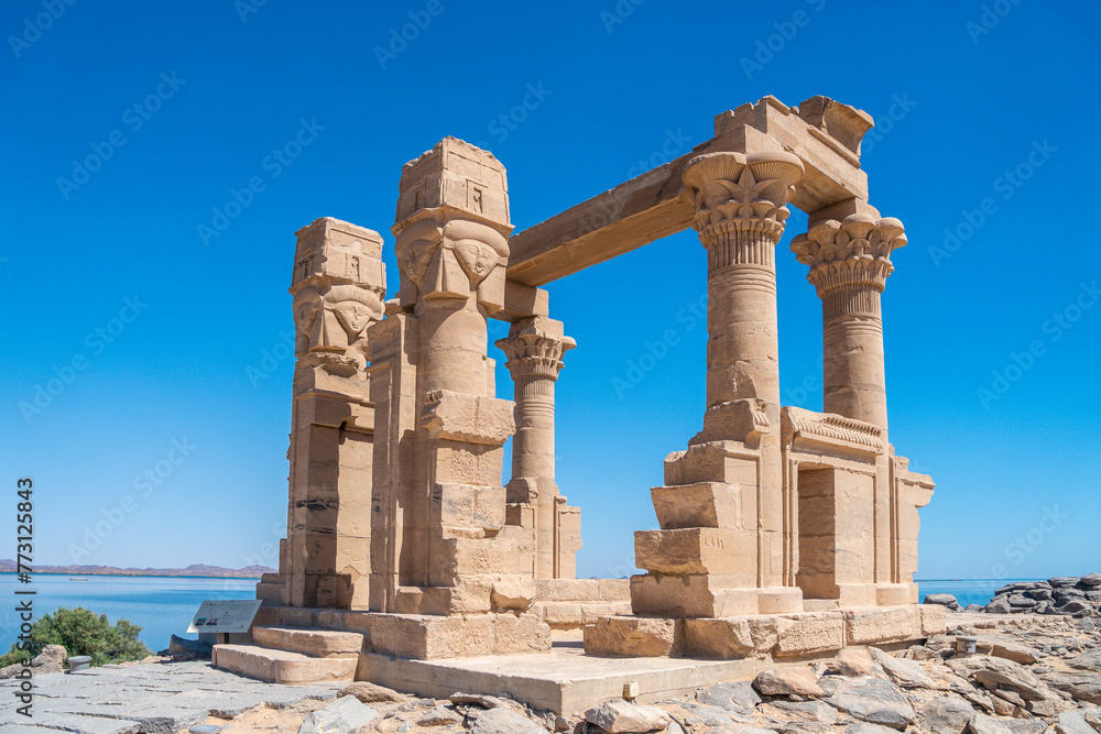 Ancient temple in Kalabsha, Ancient Egypt, Aswan