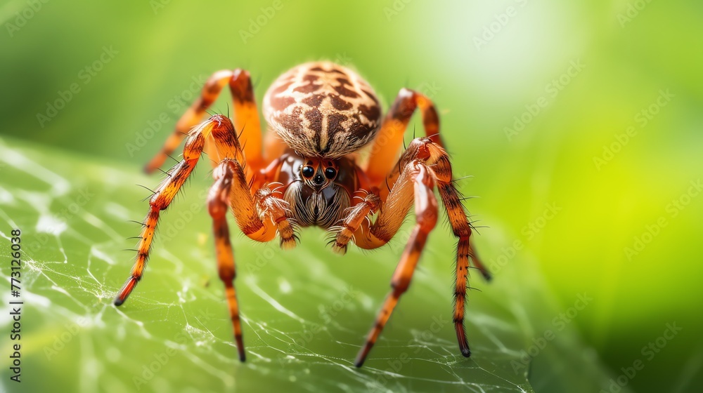 a close up of a spider a close up of a spider