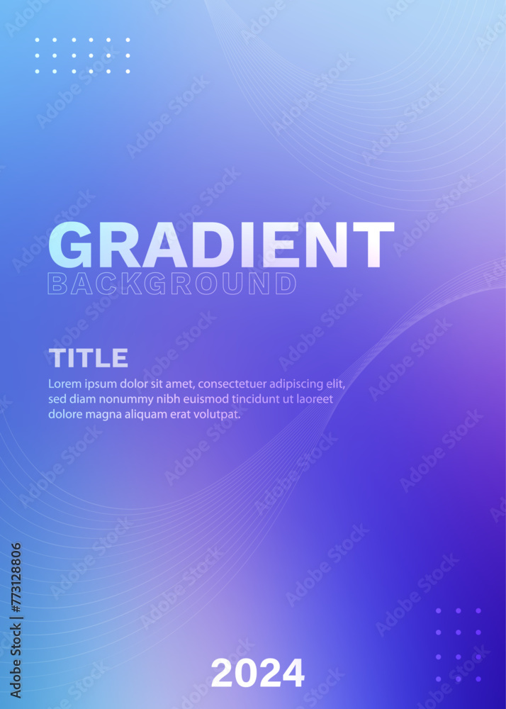 Trendy Abstract Gradient Wallpaper for Modern Designs