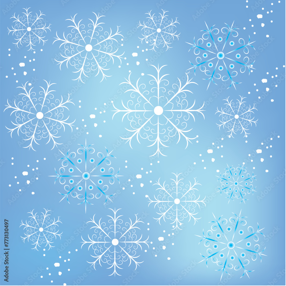 seamless pattern with snowflakes seamless pattern with snowflakes