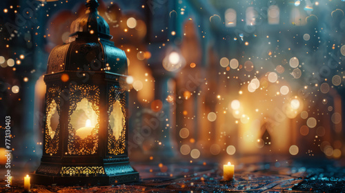 Eid Mubarak and Ramadan Kareem Digital Art © Septiyan