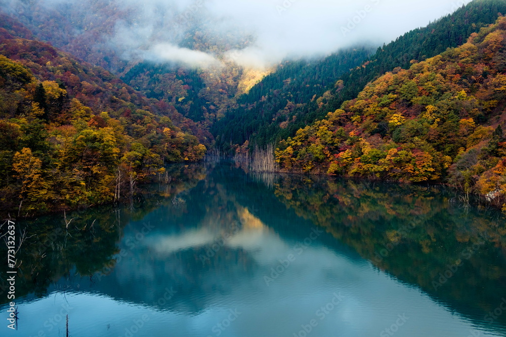 autumn in the mountains