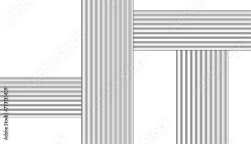 Abstract Hipster Lines Background. Vector  Art Design