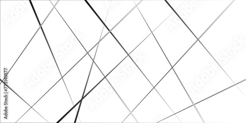 Black and white geometric pattern. Abstract background. Vector stripe, lines. Horizontal speed line pattern.