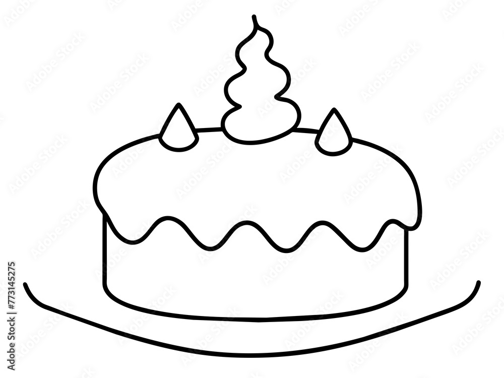 christmas cake single continuous one line out line vector art drawing and tattoo design
christmas cake single continuous one line out line vector art drawing and tattoo design