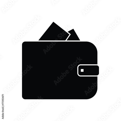 wallet icon vector