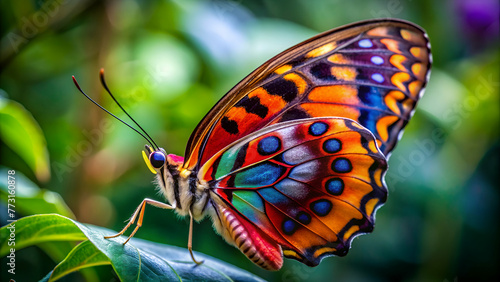 Multi colored butterfly © MeMosz