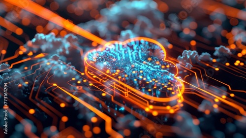 Explore the fusion of technology and innovation in hybrid cloud computing