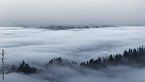 The mist above the sky © Echotime