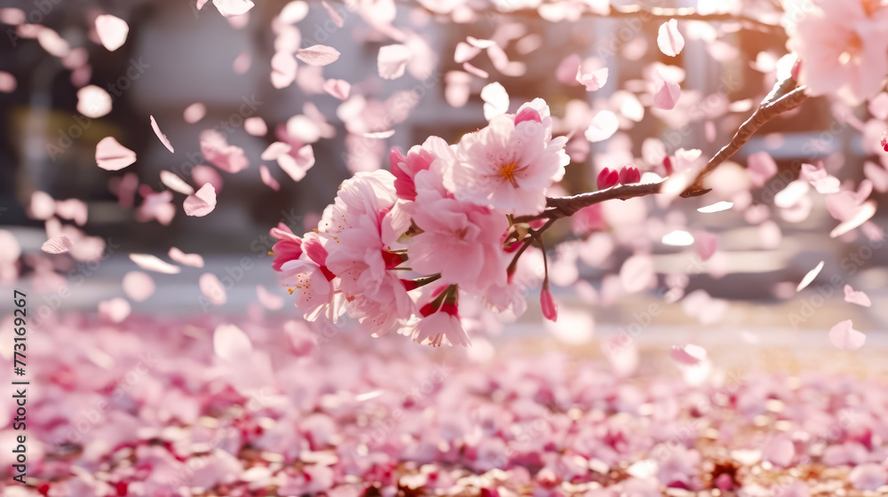 A pink flower with pink petals and pink leaves A pink flower with pink petals and pink leaves