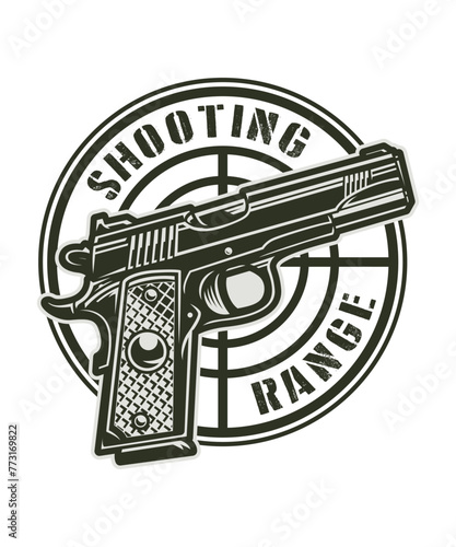 Shooting range t-shirt desgin