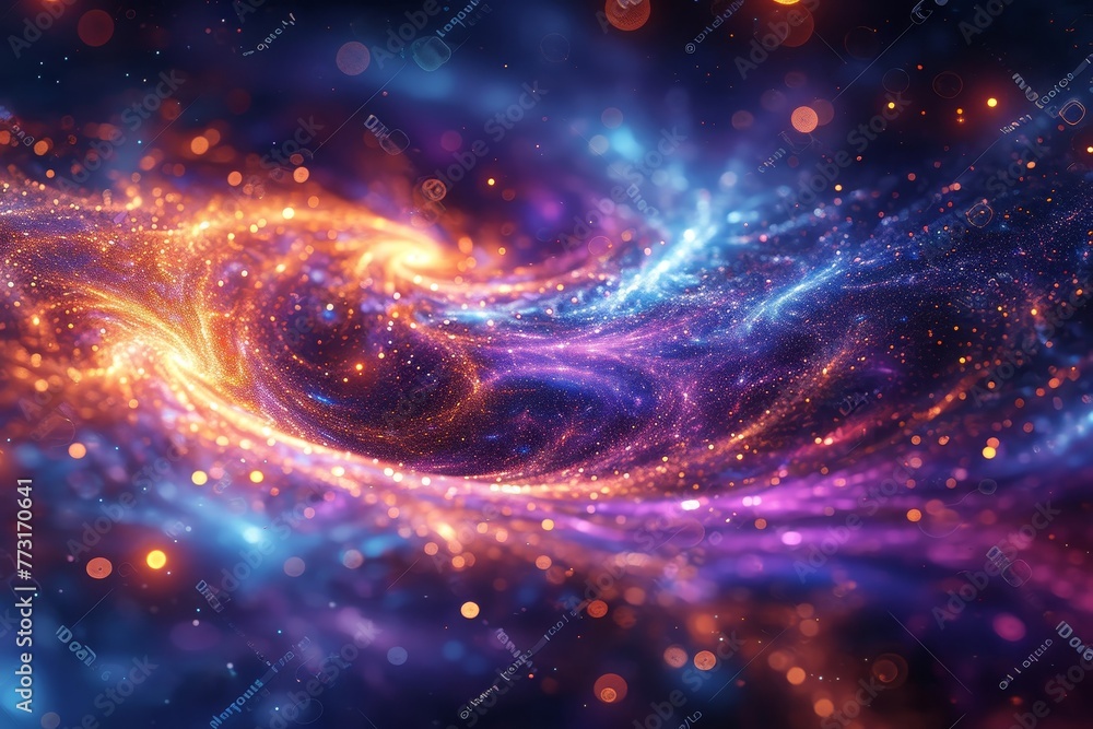 Fototapeta premium Quantum Quasar Spectrum