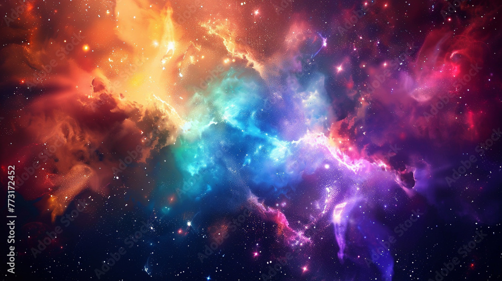 background with space