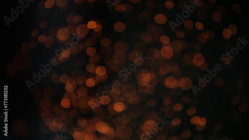 fireworks in the night sky, close-up of firework