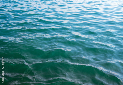 Blue sea water background texture © oleh11