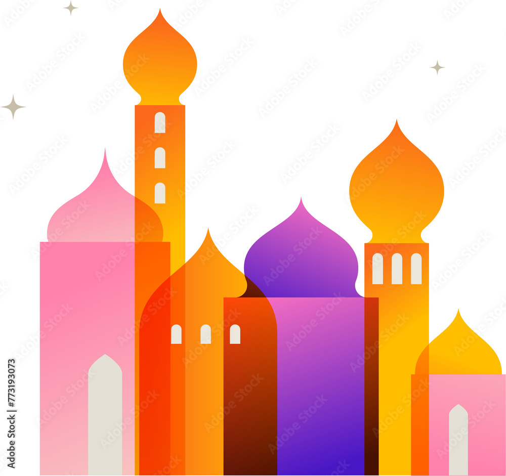 Muslim cityscape Muslim cityscape