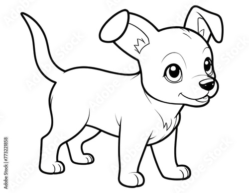 cartoon puppy