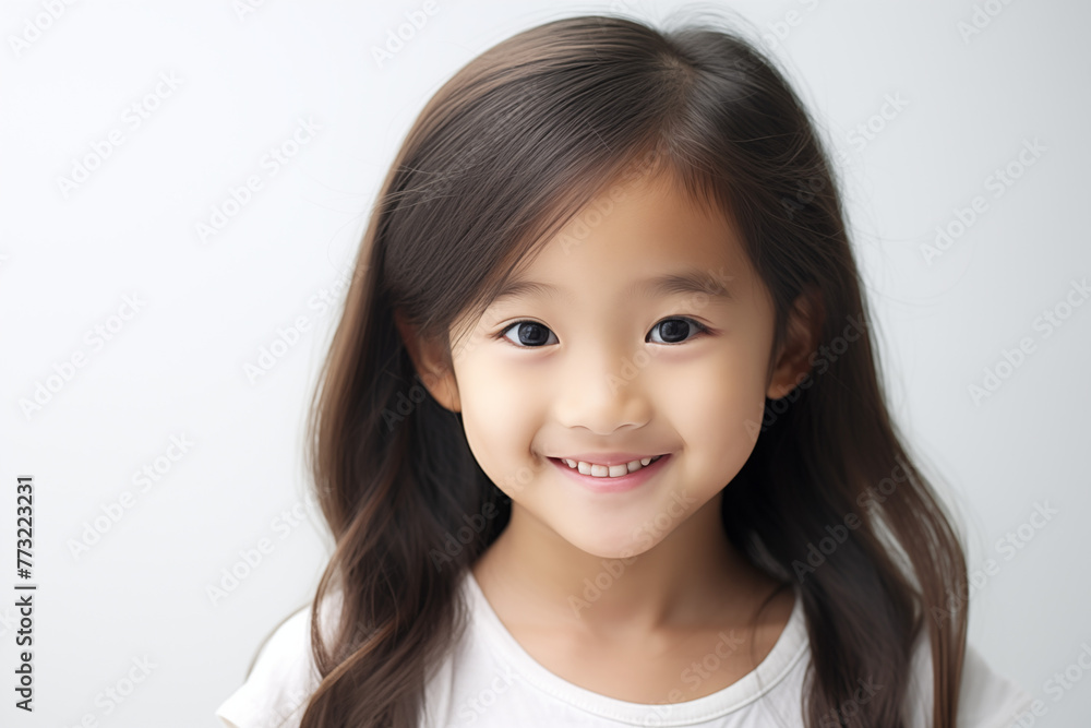 Asian child girl with white background. Nursery school. Childhood professions. School holidays. Topics related to childhood. Chinese girl. Japanese girl. Asian country. China. Asia. Japan. Asian child girl with white background. Nursery school. Childhood professions. School holidays. Topics related to childhood. Chinese girl. Japanese girl. Asian country. China. Asia. Japan.