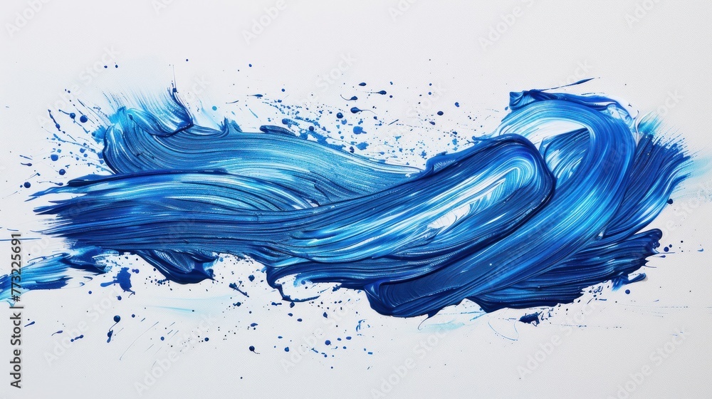 Dynamic blue paint brush stroke textured background, vibrant abstract art for creative design projects. Artistic expression and modern creativity. Dynamic blue paint brush stroke textured background, vibrant abstract art for creative design projects. Artistic expression and modern creativity.