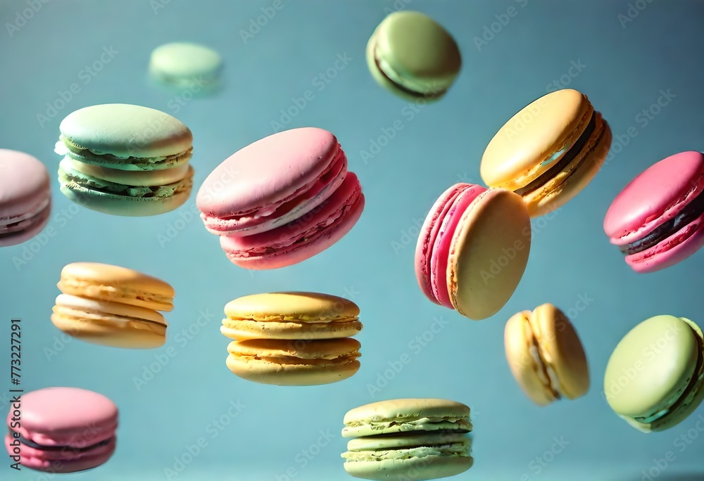 Colorful macaroons. Colorful macaroons.