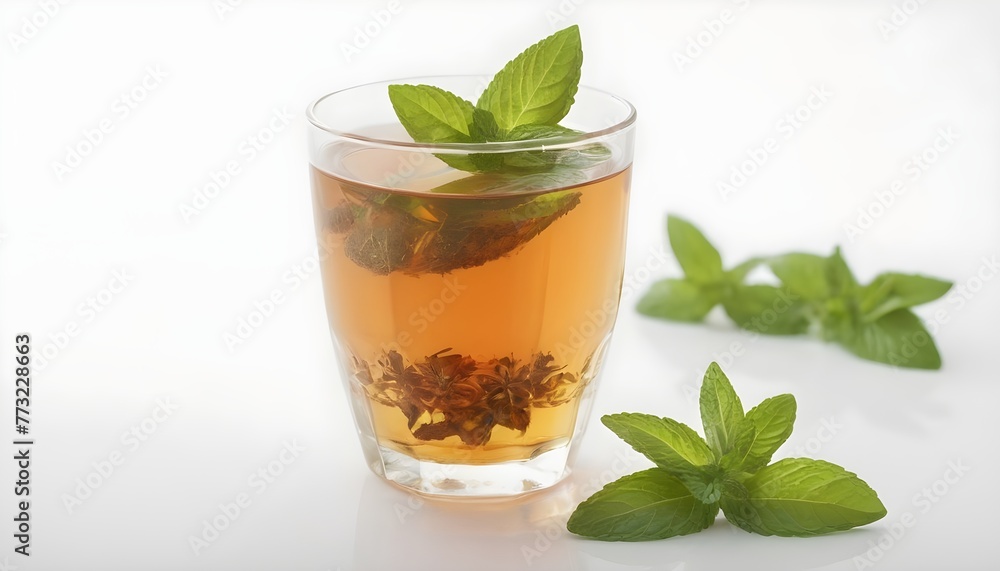 Mint tea glass Mint tea glass