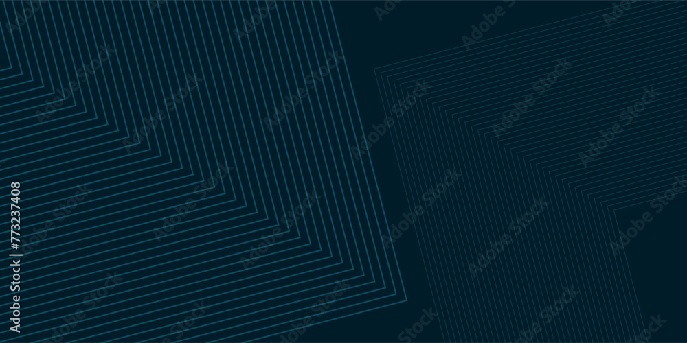 Vector modern abstract background with dark blue lines. Perfect for posters, flyers, websites, covers, banners - obrazy, fototapety, plakaty 