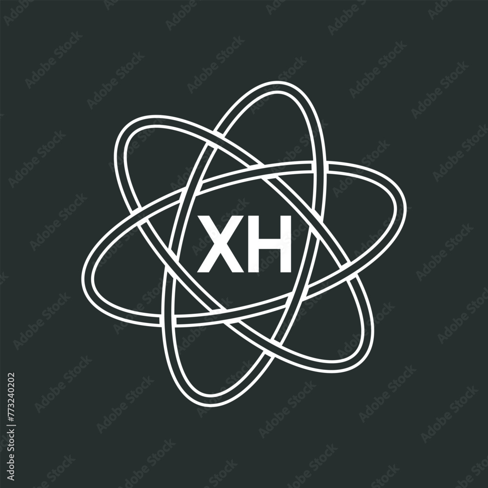 XH letter logo design on white background. XH logo. XH creative initials letter Monogram logo icon concept. XH letter design XH letter logo design on white background. XH logo. XH creative initials letter Monogram logo icon concept. XH letter design